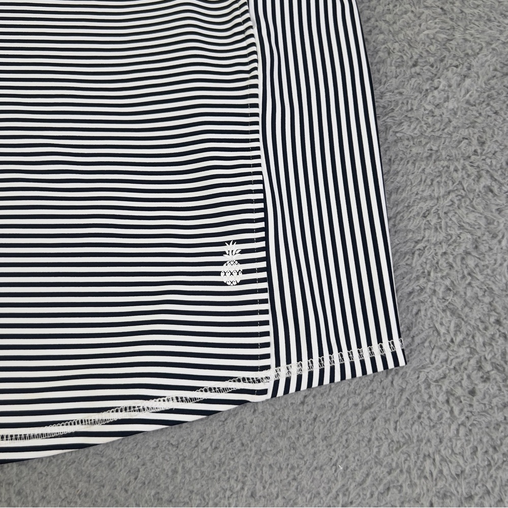 Tommy Bahama Shift Womens XL Black White Dress Aubrey Cassia Striped IslandZone - Picture 7 of 9